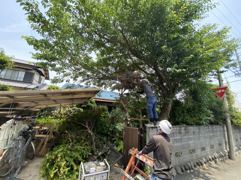 清水区船越　解体工事